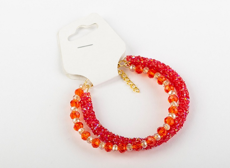 دستبند طرح کریستال