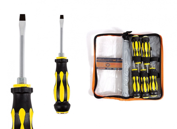 پیچ گوشتی ضربه‌ای 6تایی TAT