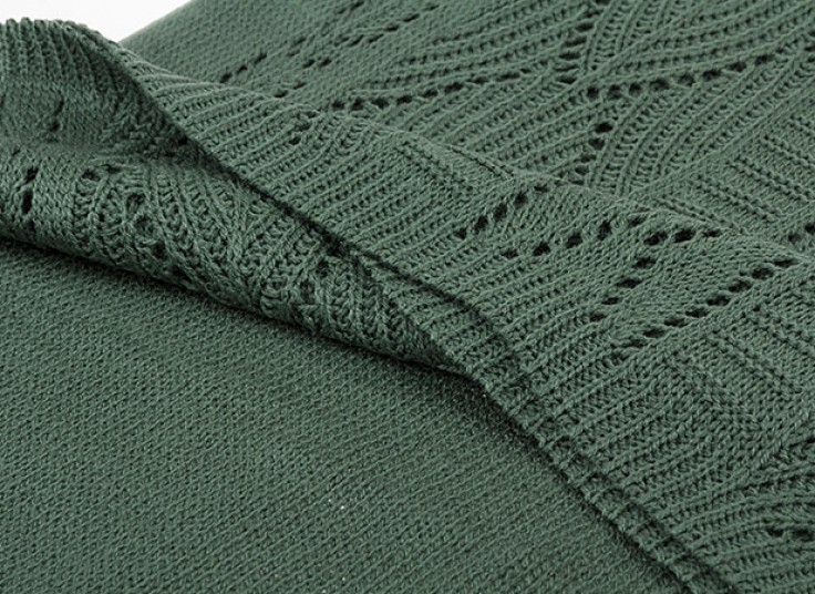 شال بافت زمستانی Knitted Rhombus