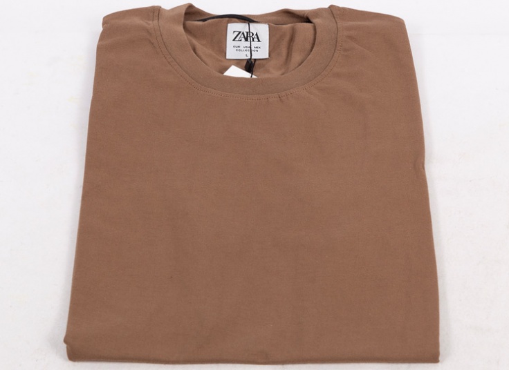 تیشرت مردانه آستین پاکتی طرح zara