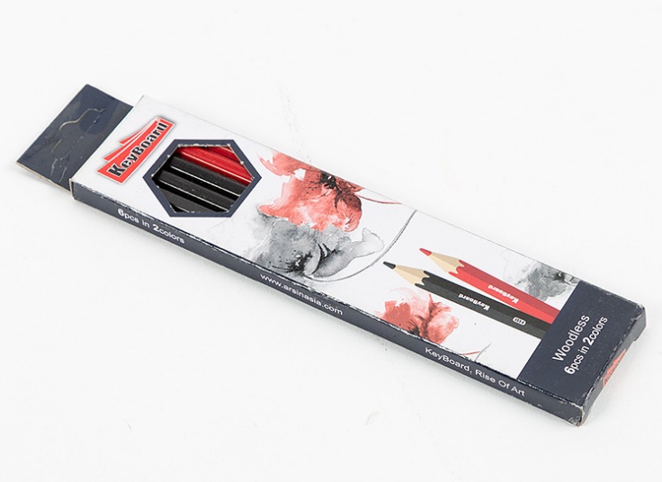 پک 6عددی مداد Keyboard