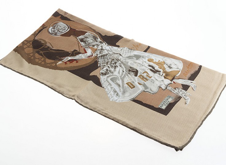 روسری قواره دار ASGOLDAS طرح Dior