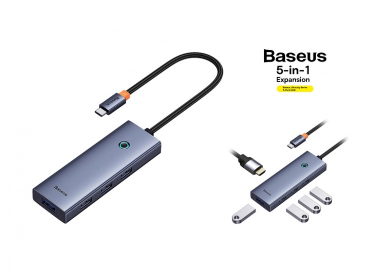 هاب 5 پورت Baseus
