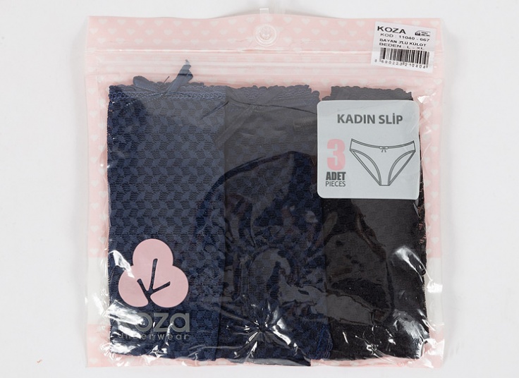 پک سه عددی لباس زیر زنانه KOZA