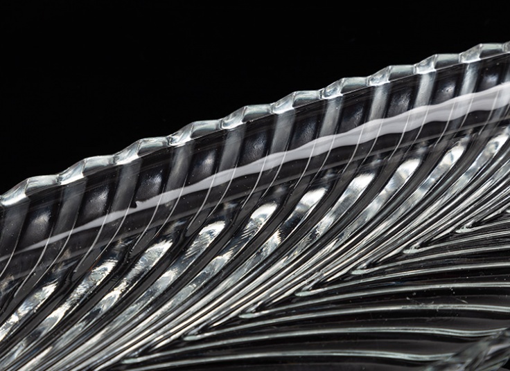 دیس بیضی بلور کاوه