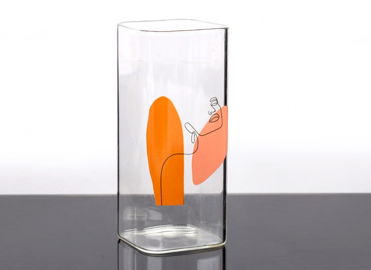 لیوان مربع پیرکس