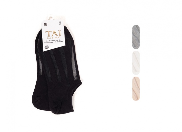 جوراب ساق کوتاه توری Taj