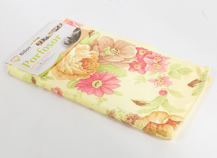 دستمال مایکروفایبر گلدار Bilov