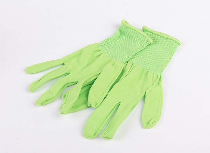 دستکش کار نخی رنگی