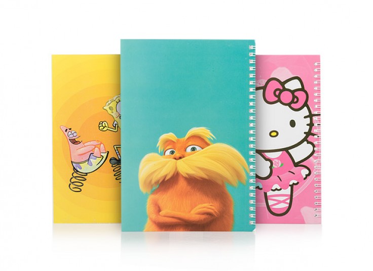 دفتر سیمی طرحدار