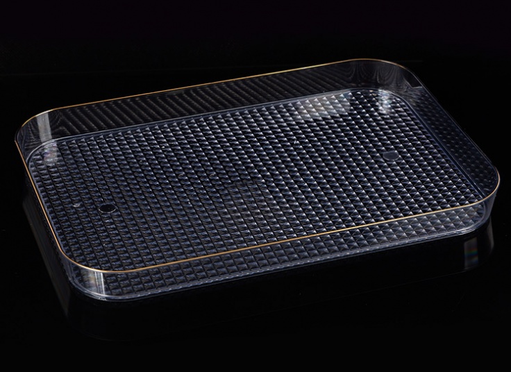 سینی اکرولیک شفاف