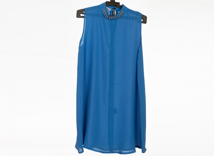 تاپ یقه مرواریدی زنانه