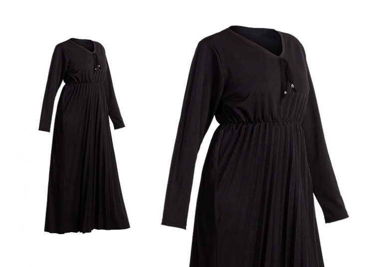 پیراهن آستین بلند پلیسه