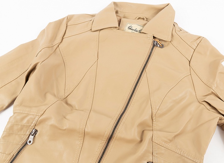 کاپشن چرم زنانه Chaoliu City