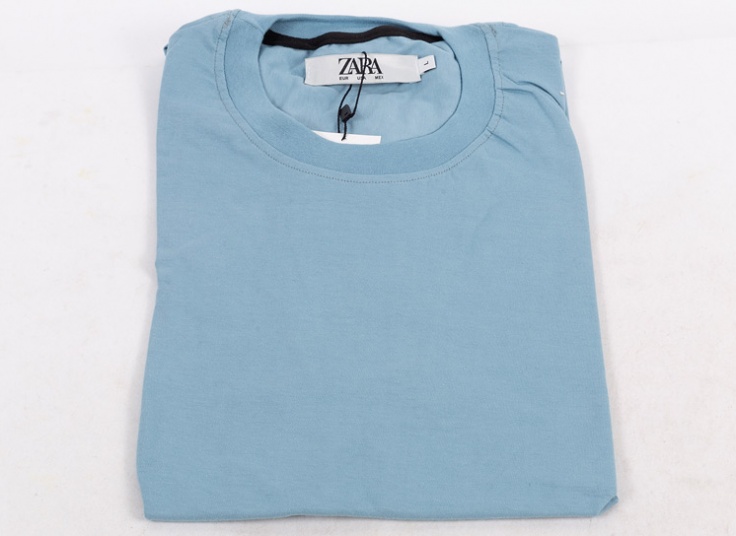 تیشرت مردانه آستین پاکتی طرح zara