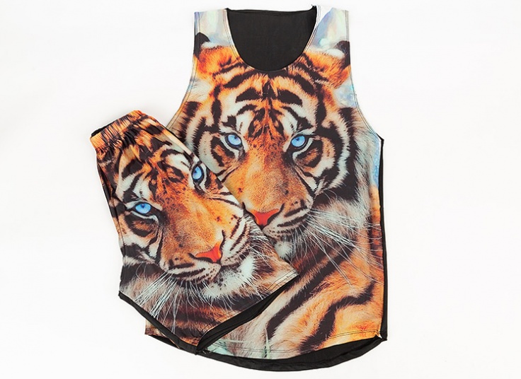 ست رکابی و شلوارک