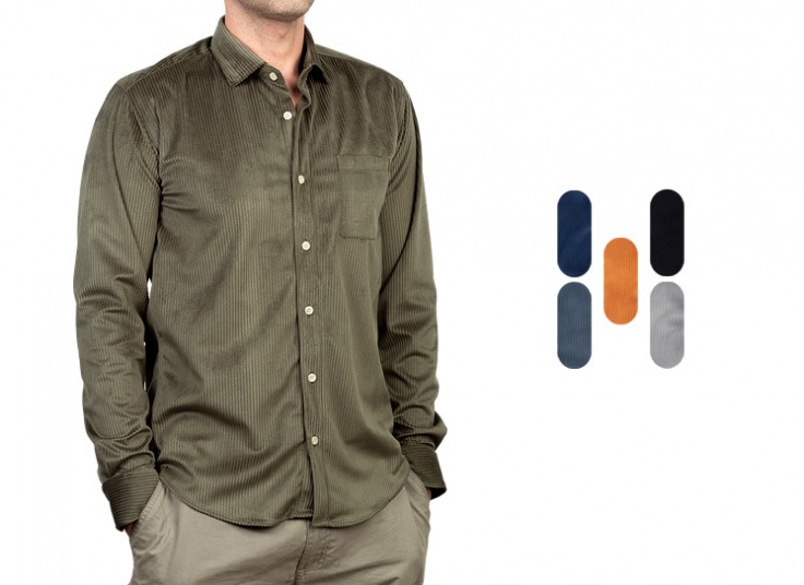 پیراهن مخمل مردانه Burberry