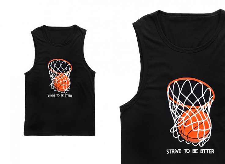 رکابی مردانه Arcane مدل Baqsketball