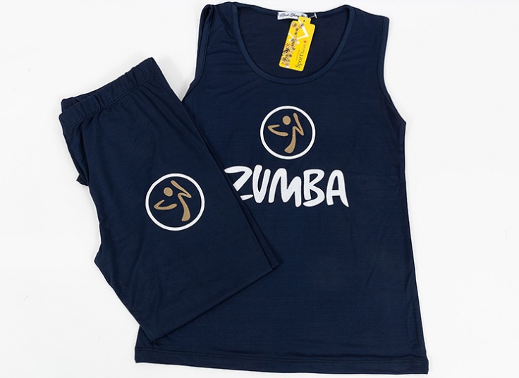تاپ و شلوار طرح ZUMBA