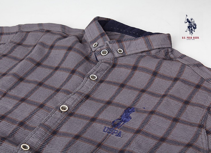 شومیز زنانه چهارخانه POLO