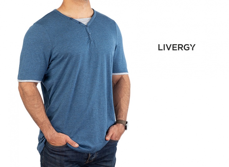 تیشرت مردانه آستین کوتاه Livergy