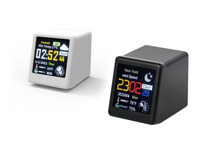 ساعت هوشمند رومیزی smart weather station clock