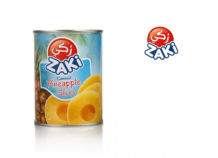 کمپوت آناناس حلقه ای ZAKi