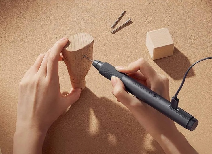 سنباده و قلم منبت کاری شارژی شیائومی Mijia