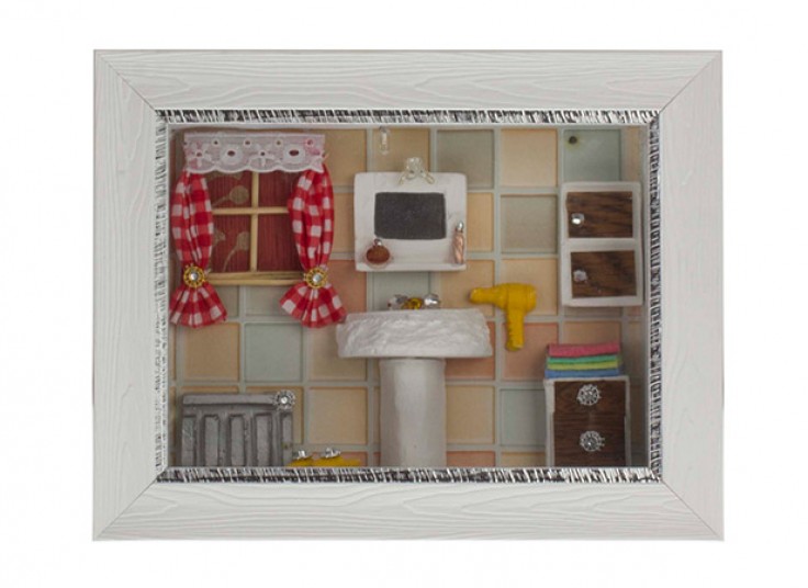 تابلو سرویس بهداشتی Shadow Box