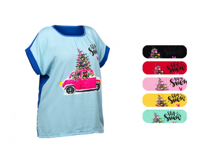 تیشرت زنانه فانتزی