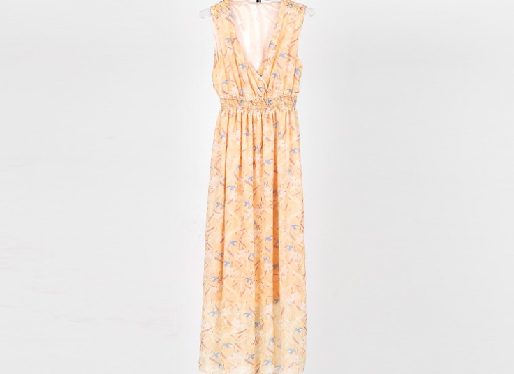 پیراهن ساحلی حریر زنانه