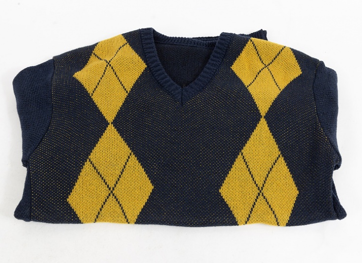 بلوز بافت مردانه طرح اسکاچ