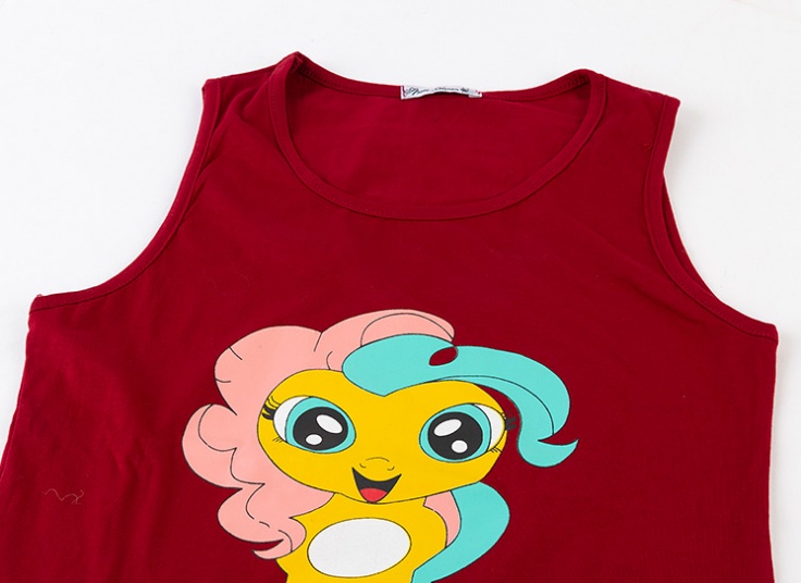 ست تاپ و شلوارک Unicorn