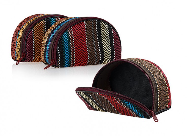 کیف لوازم آرایش طرح گلیم