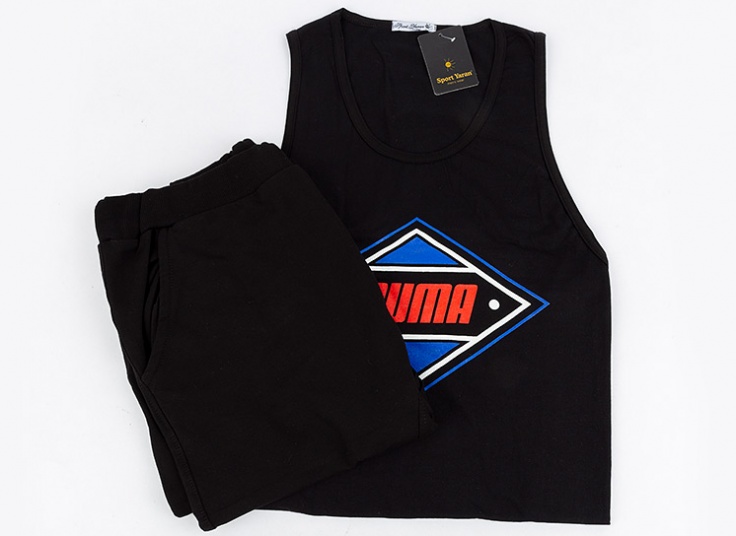 ست رکابی شلوارک مردانه Puma