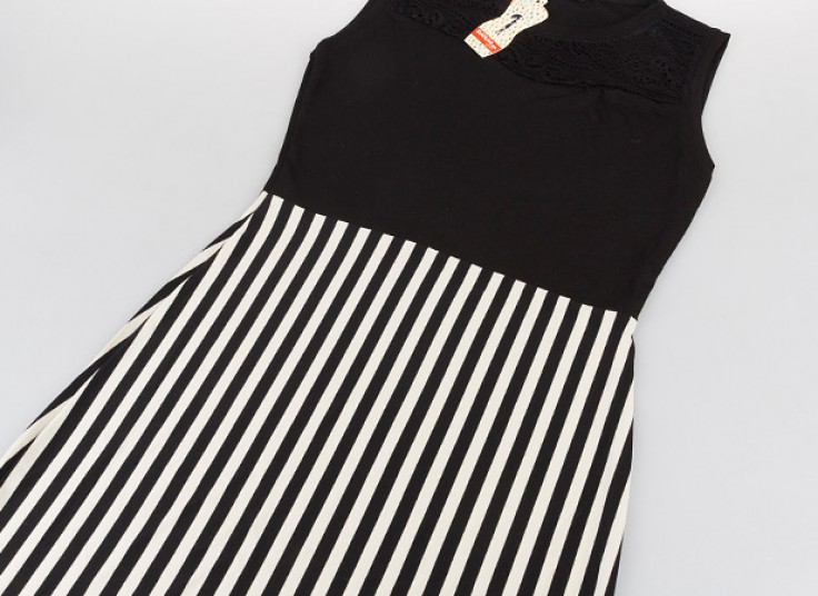 پیراهن زنانه یقه توری