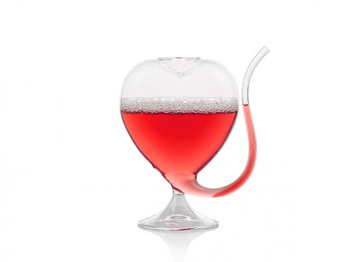 لیوان شربت خوری نی دار Beverage cup
