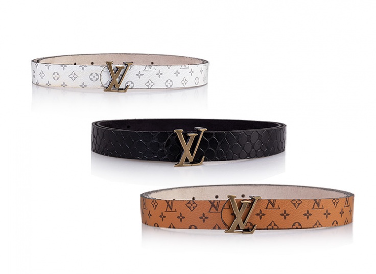 کمربند باریک زنانه طرح Louis Vuitton