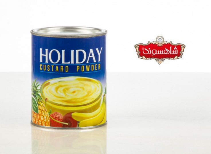 پودر دسر کاسترد هالی دی شاهسوند