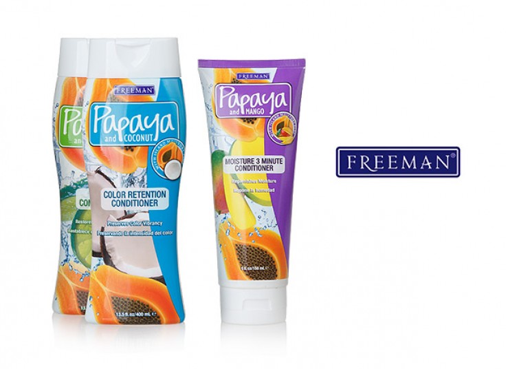 نرم کننده و ماسک مو FREEMAN