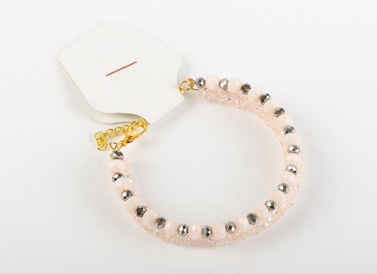 دستبند طرح کریستال