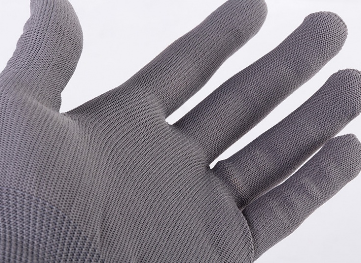 دستکش کار نخی رنگی