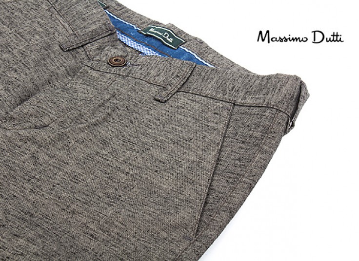 شلوار کتان بهاره Massimo Dutti