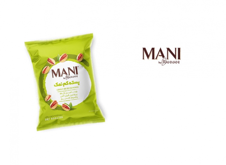 پسته کم نمک Mani