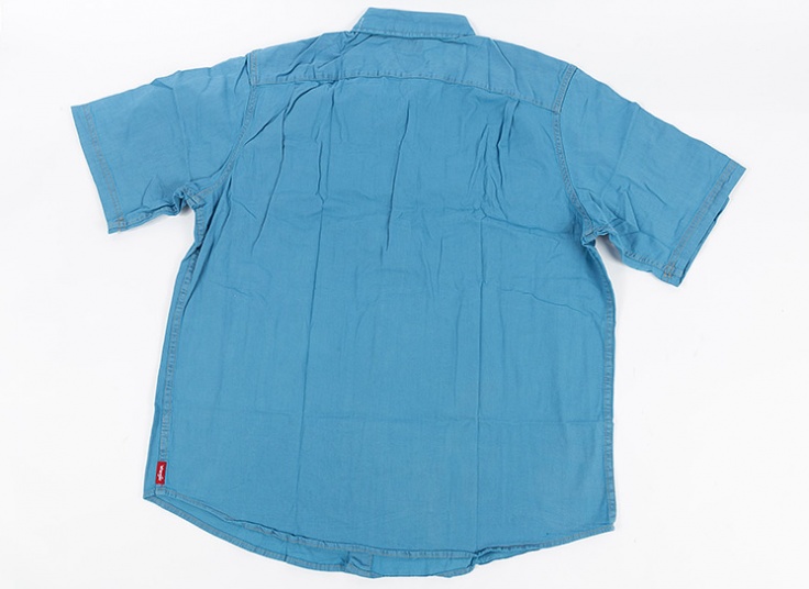 پیراهن جین مردانه آستین کوتاه Wrangler