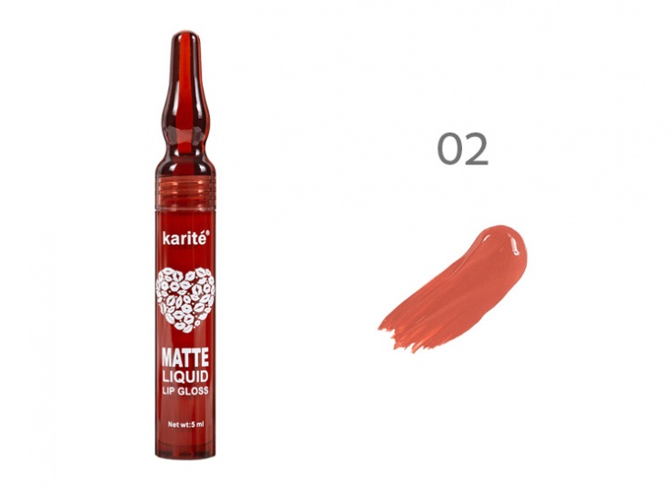 رژ لب مایع آمپولی Karite
