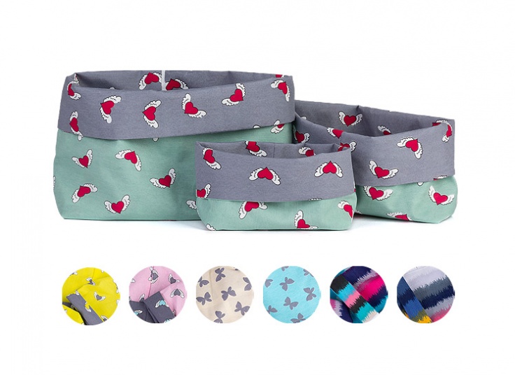 پک سه عددی کیسه پارچه ای