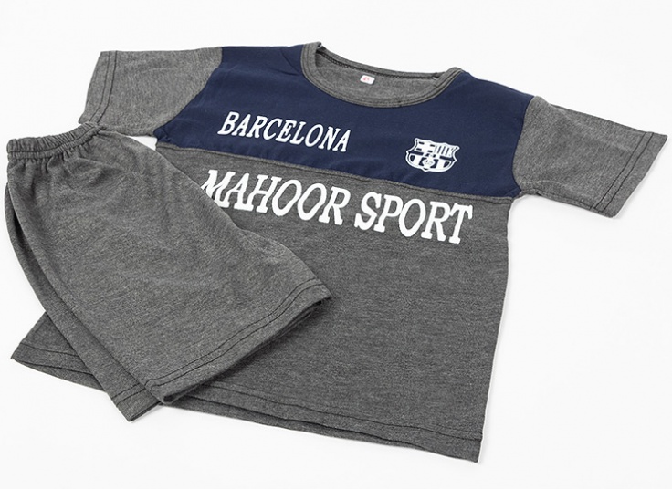 تیشرت شلوارک بچگانه Barcelona