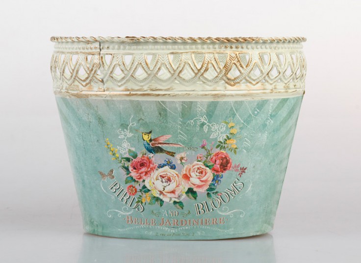 گلدان فلزی طرحدار