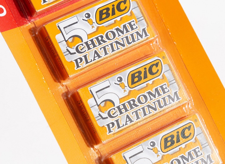 تیغ یدک Bic مدل Platinum Chromium Double Edge